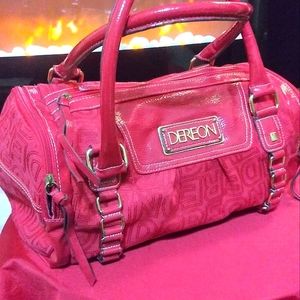 Vintage Red Dereon Handbag